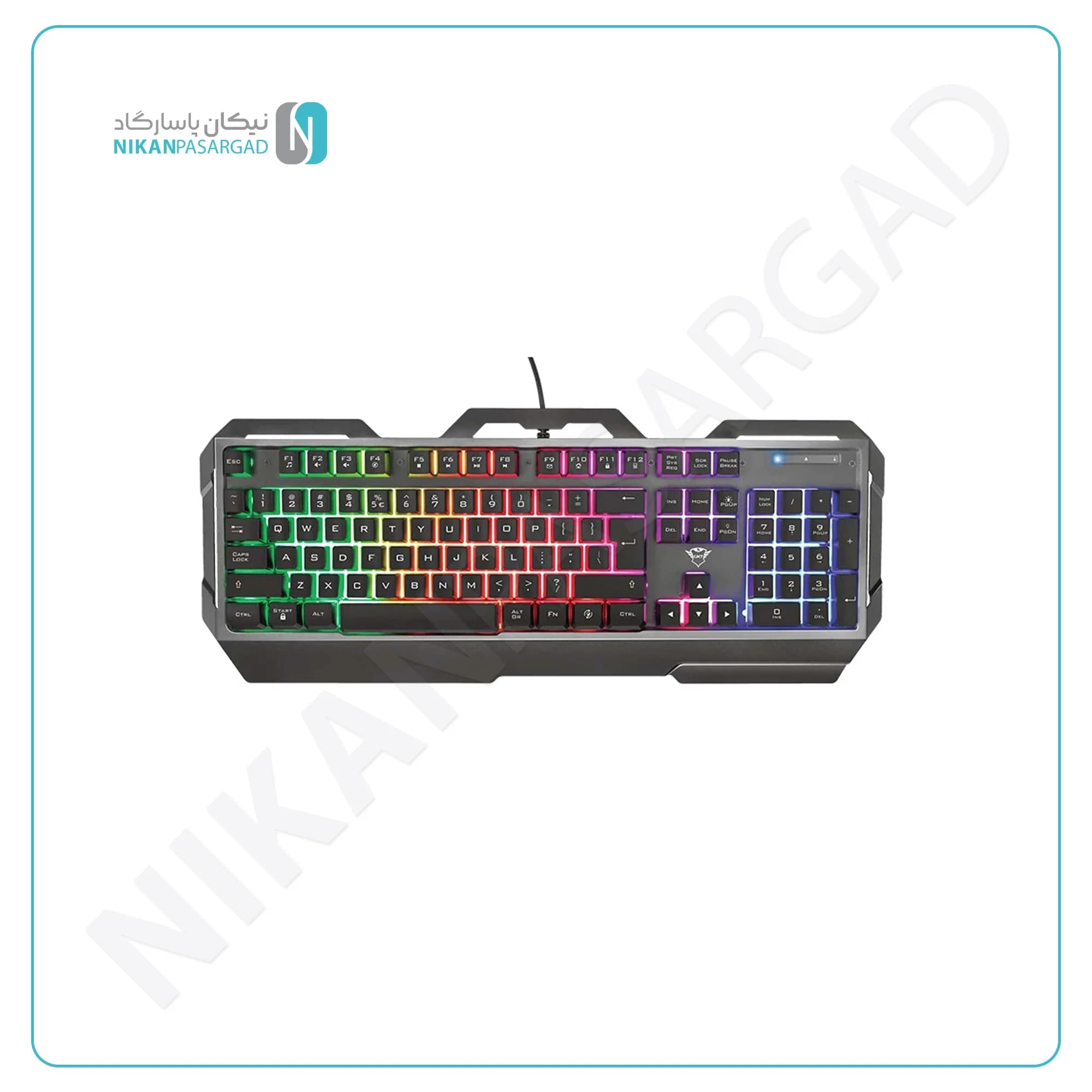 کیبورد گیمینگ تراست مدل Trust Gxt 856 Toraco — تصویر ۲