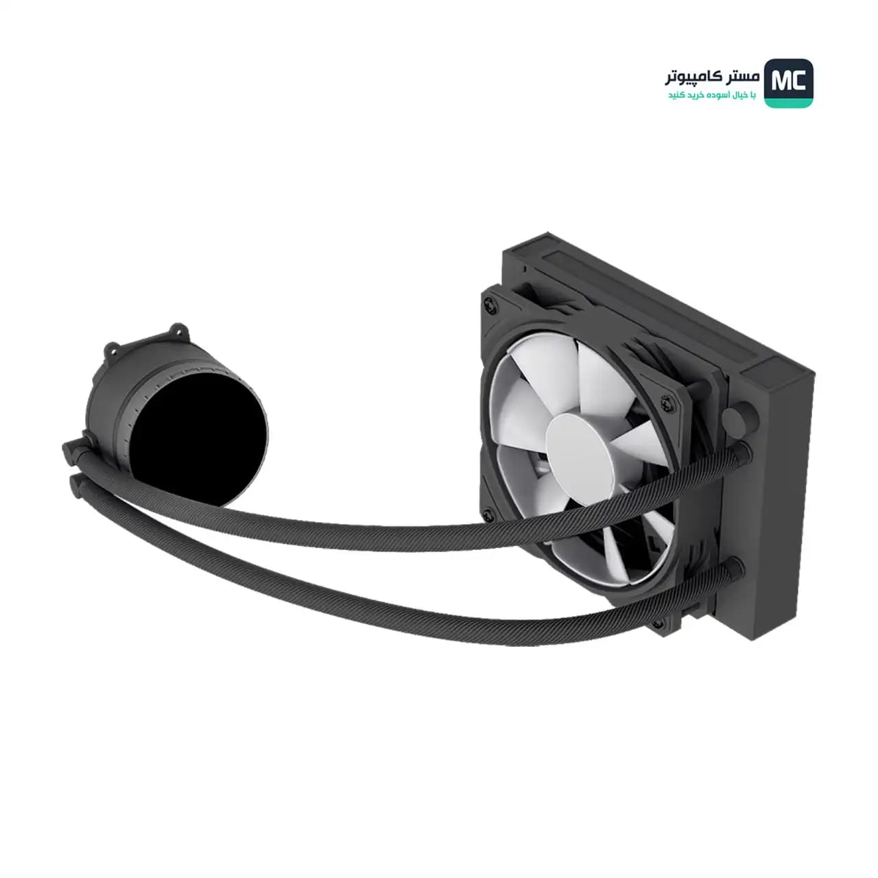 خنک کننده مایع پردازنده گیم مکس IceBurg 120 Infinity Black — تصویر ۱۱