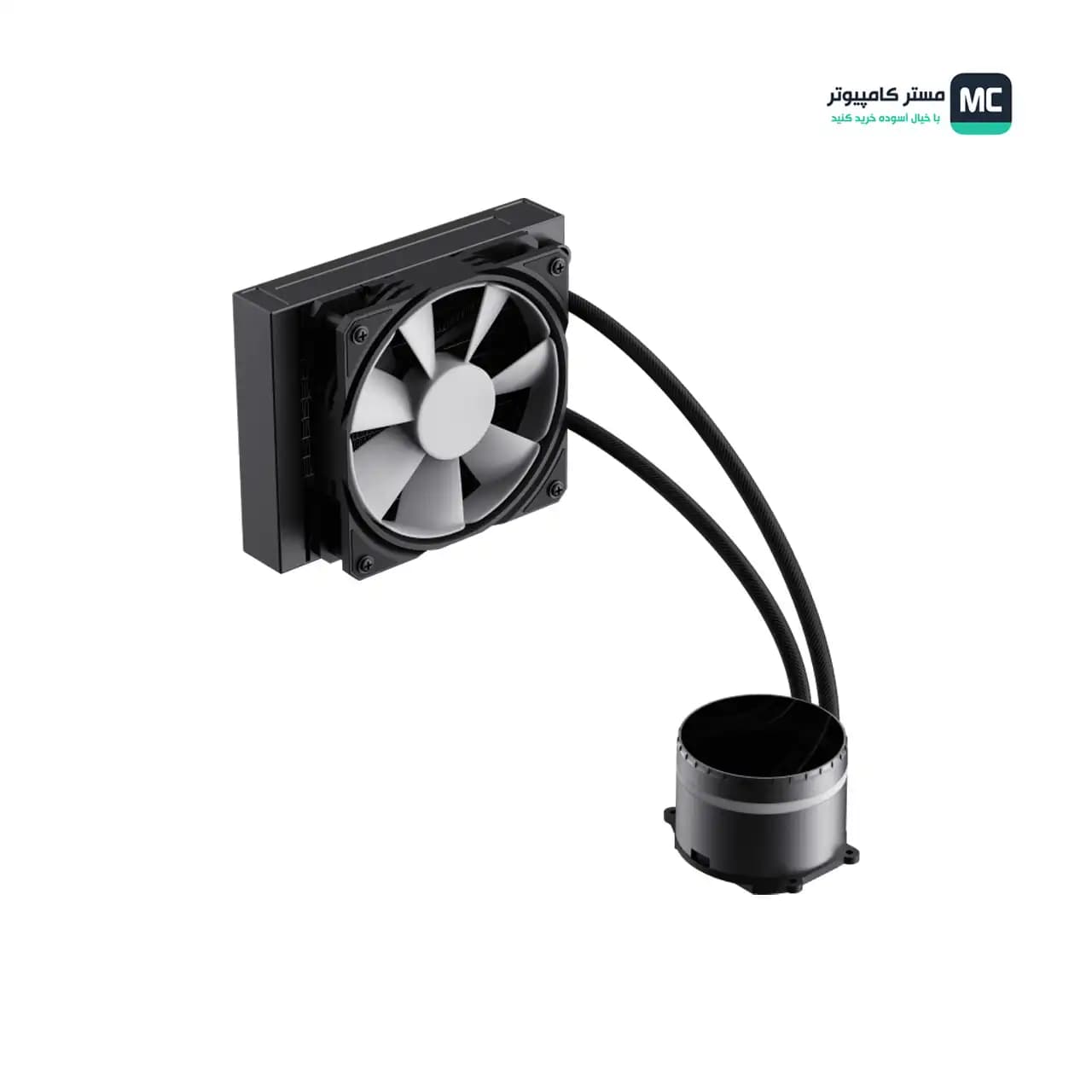 خنک کننده مایع پردازنده گیم مکس IceBurg 120 Infinity Black — تصویر ۱۰