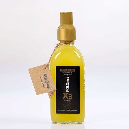 روغن ماساژ پولونکس x3 حجم دهنده 150 میلی لیتر