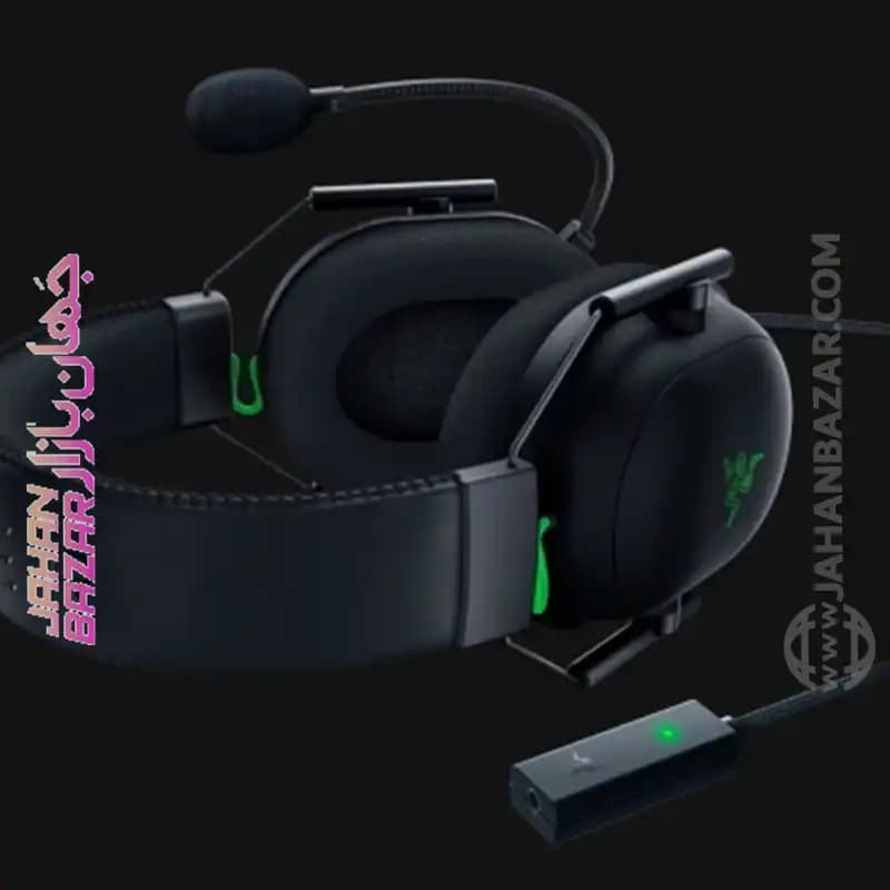 هدست گیمینگ Razer BlackShark V2 USB + Sound Card Black — تصویر ۴