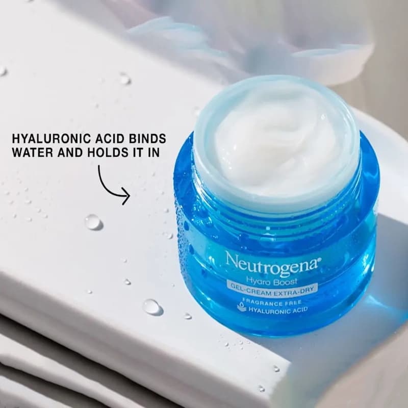 ژل کرم کاسه ای نوتروژینا Hydro Boost مناسب پوست خشک 50 میل — تصویر ۵