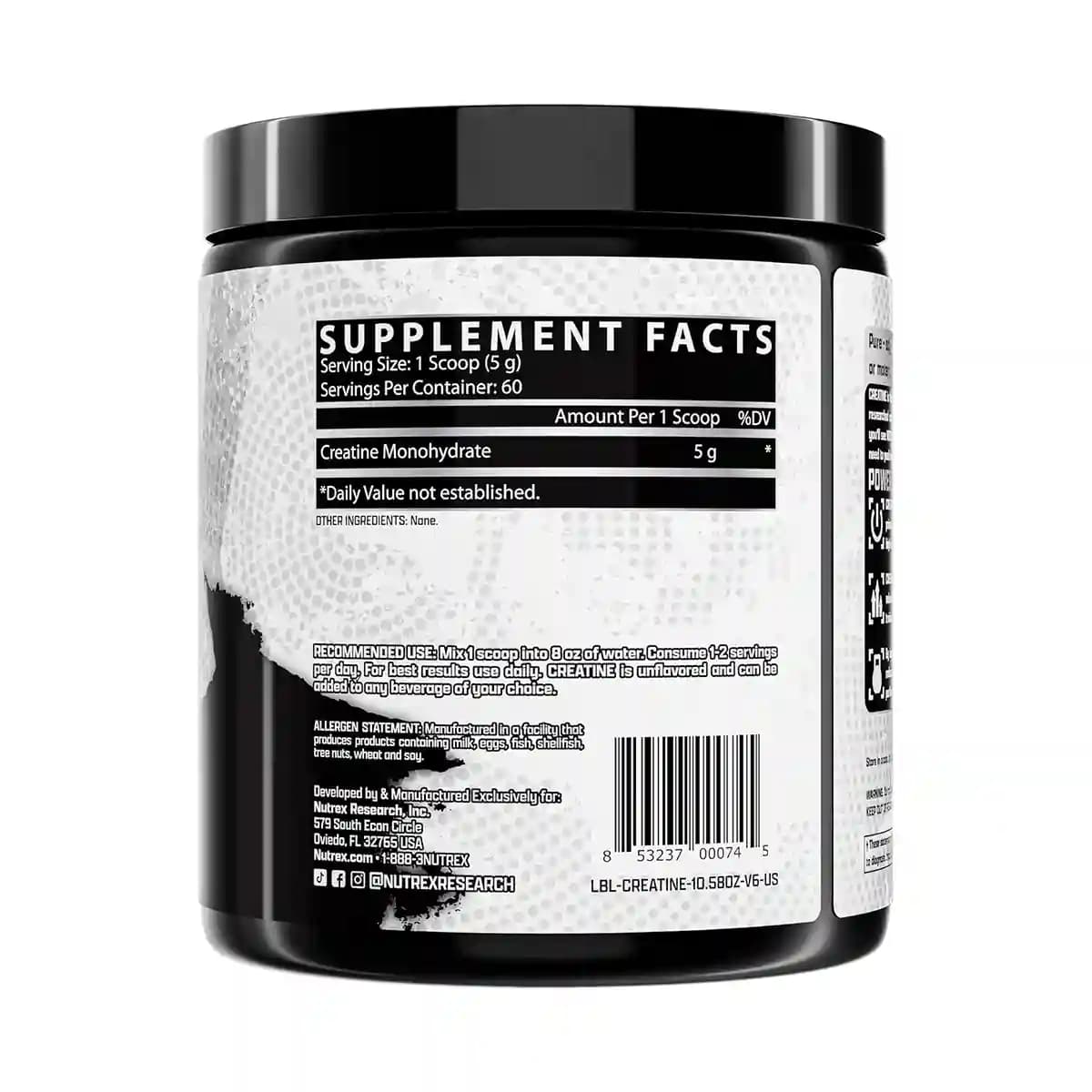 کراتین مونوهیدرات ناترکس – NUTREX CREATINE MONOHYDRATE — تصویر ۷