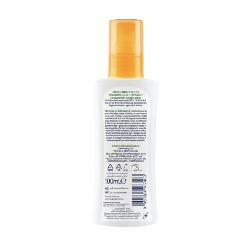 لوسیون ضد حشره کودک چیکو مدل Gentle Emulsione حجم 100 میل — تصویر ۶