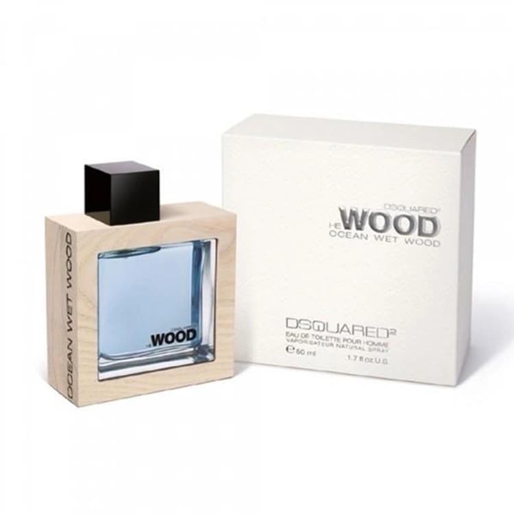 عطر دسکوارد هی وود اوشن وت وود Dsquared2 He Wood Ocean Wet Wood رایحه‌ای مردانه، خنک و دریایی — تصویر ۱۰