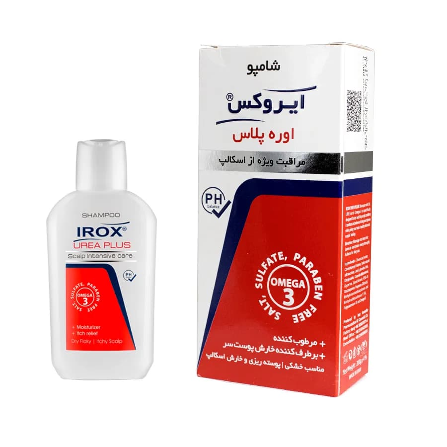 شامپو اوره پلاس ایروکس 200 گرم Irox — تصویر ۲