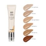 ب ب کرم مرطوب کننده هیمیش Heimish مدل Moringa Ceramide رنگ 21 Light Beige حجم 30 میل — تصویر ۴