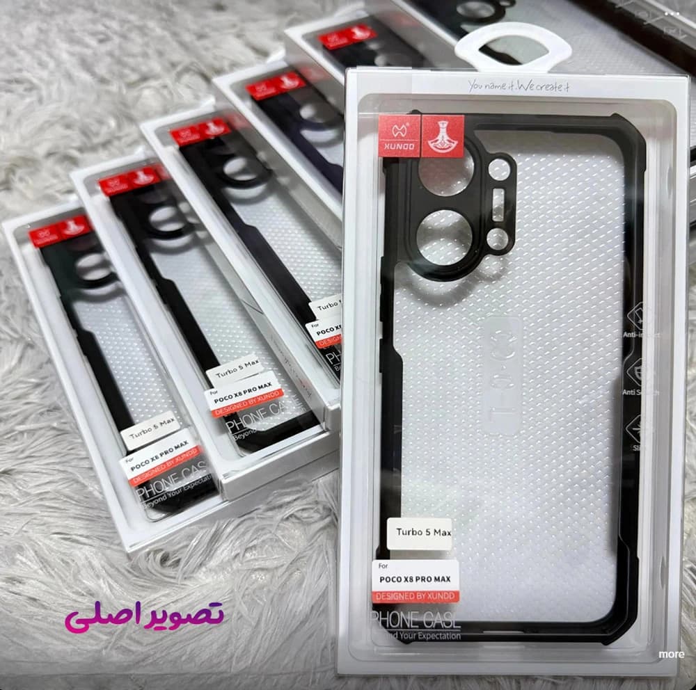 کریستال شیلد شفاف Poco X8 Pro Max مارک XUNDD سری Beatle — تصویر ۱۰