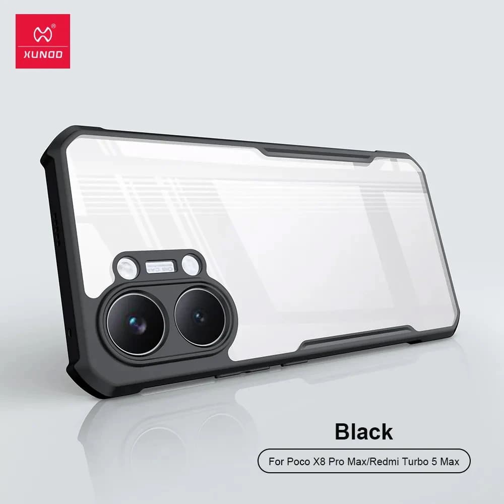کریستال شیلد شفاف Poco X8 Pro Max مارک XUNDD سری Beatle — تصویر ۱۱