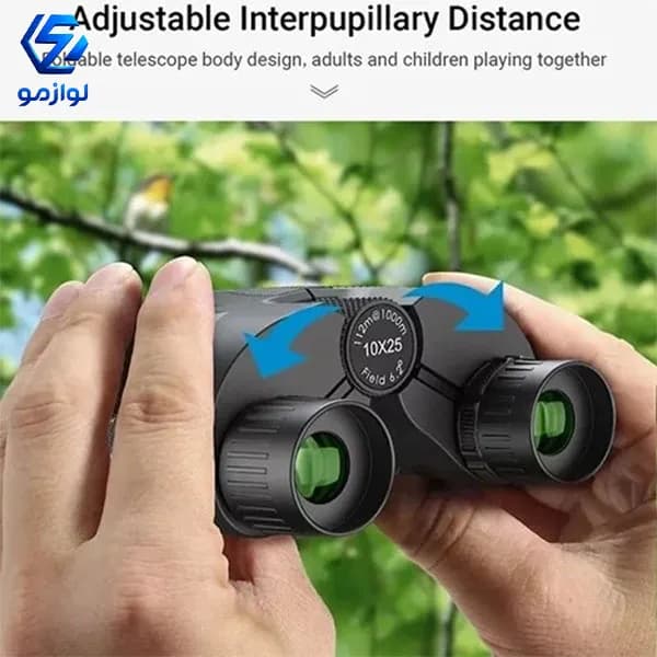 دوربین دوچشمی آسیکا مدل 10×25 طرح خفاشی — تصویر ۳