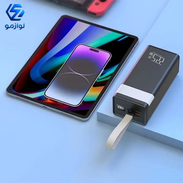 پاوربانک 22.5 وات Levino مدل N-51 ظرفیت 50000 میلی‌آمپر — تصویر ۹