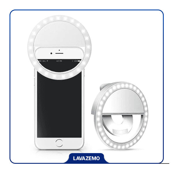 مینی رینگ لایت مناسب سلفی (ring light)