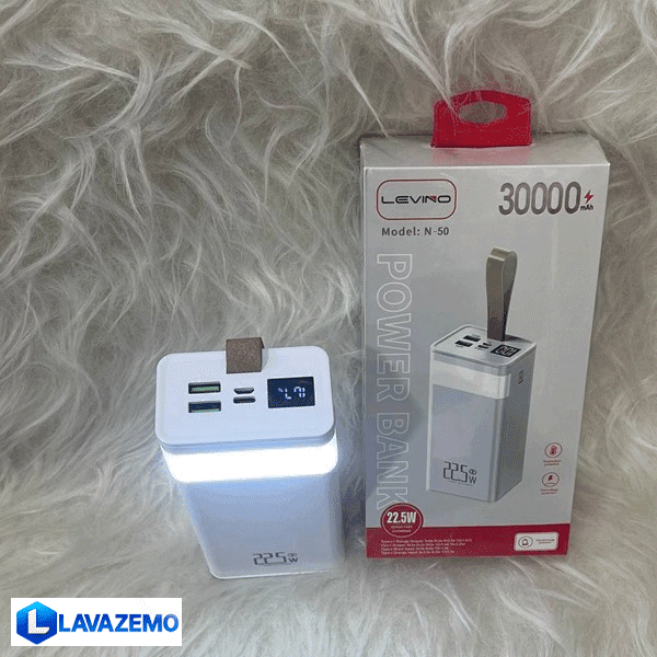 پاوربانک LEVINO مدل 30000 N-50 — تصویر ۷