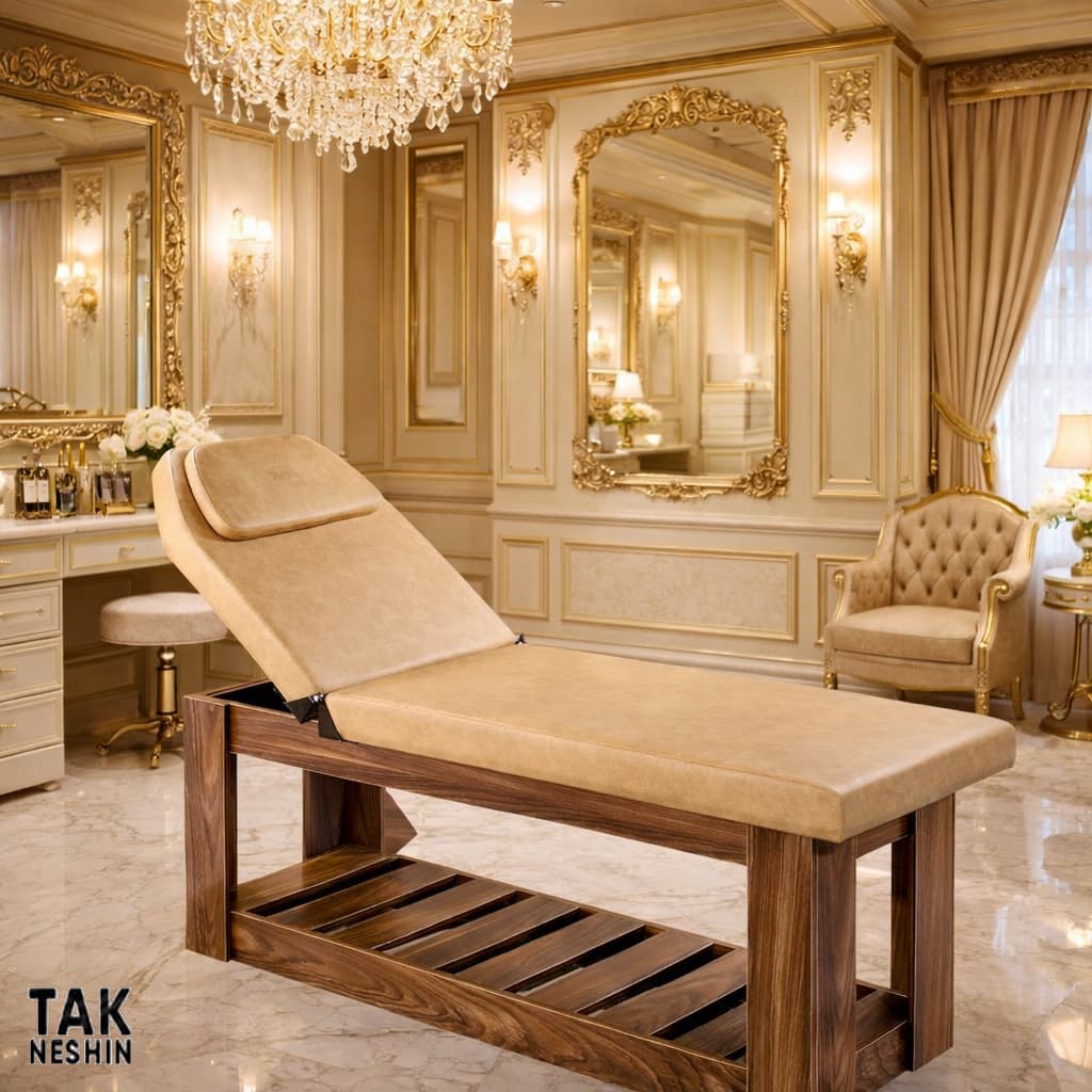 تخت ماساژ چوبی 3888 — تصویر ۵