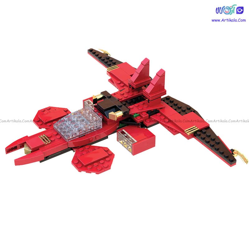 لگو 297 قطعه طرح سفینه نینجا کد AMT818 — تصویر ۳