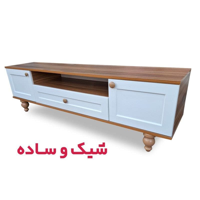 میز تلویزیون مدل نئوکلاسیک ۱۶۰ سانتی — تصویر ۳