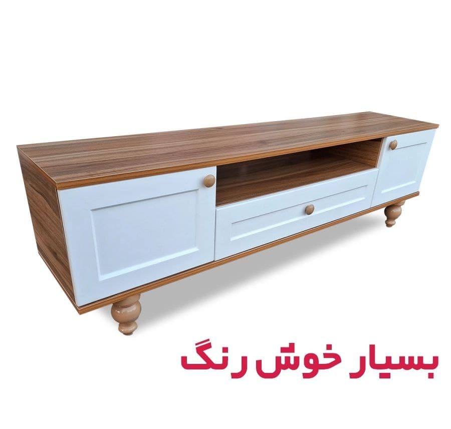 میز تلویزیون مدل نئوکلاسیک ۱۶۰ سانتی — تصویر ۶