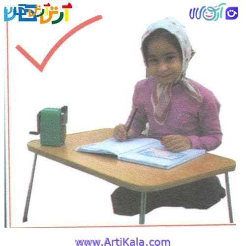 میز تحریر تاشوی آفرین سایز 45*65 — تصویر ۴