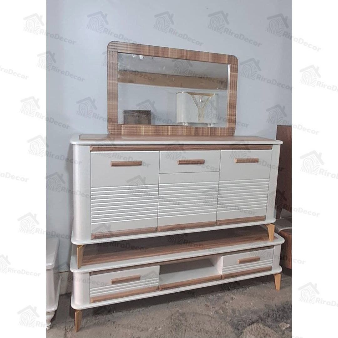 میز تلویزیون ریرا مدل ارکیده سایز 160 و 180 — تصویر ۲