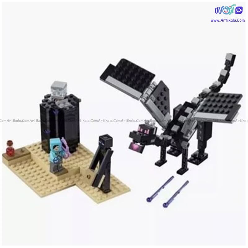 لگو ماینکرافت مدل دراگون کد 23002 — تصویر ۲