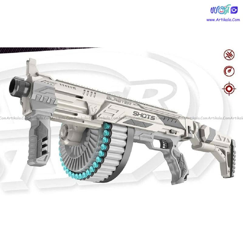 تفنگ اسباب بازی برقی مدل Blaster Shots