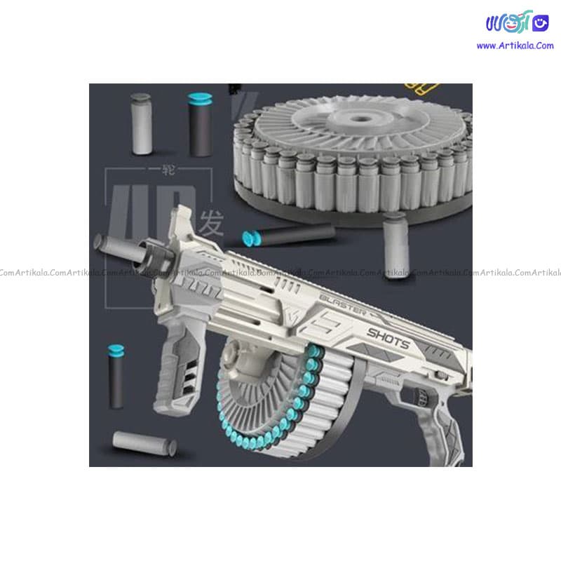 تفنگ اسباب بازی برقی مدل Blaster Shots — تصویر ۴