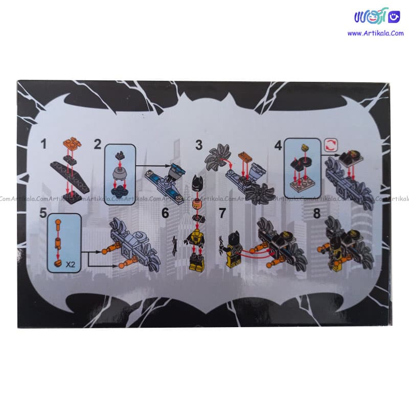 لگو بتمن 49 قطعه کد OBM99015-6 — تصویر ۳