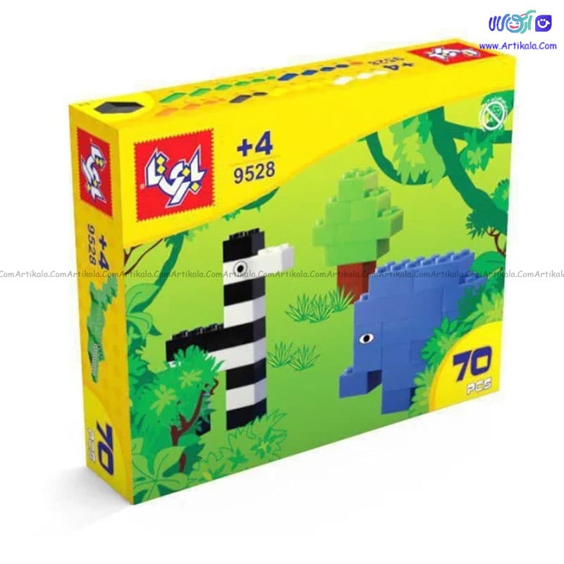 لگو 70 قطعه بازی تا مدل 9528 — تصویر ۳
