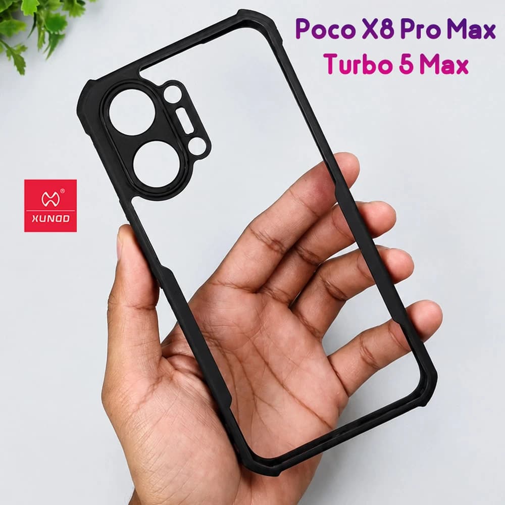 کریستال شیلد شفاف Redmi Turbo 5 Max مارک XUNDD سری Beatle — تصویر ۱۰
