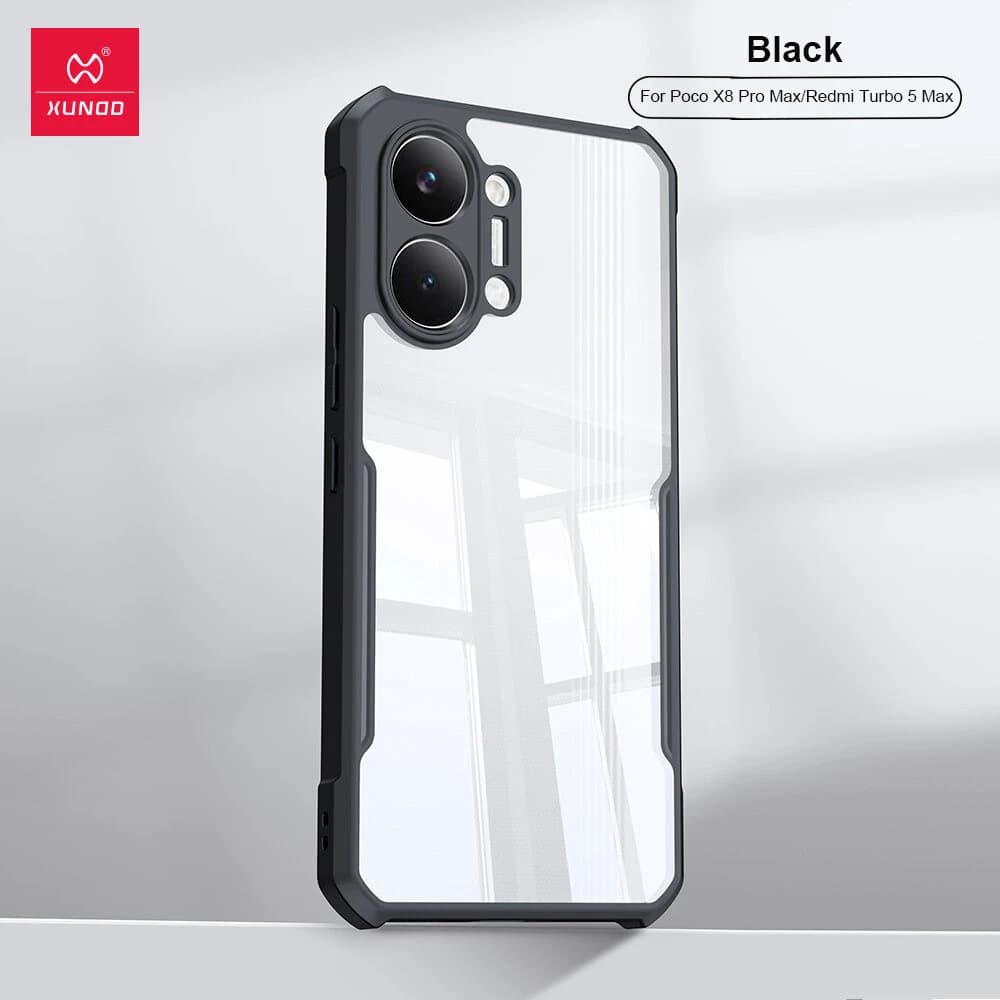 کریستال شیلد شفاف Redmi Turbo 5 Max مارک XUNDD سری Beatle — تصویر ۵