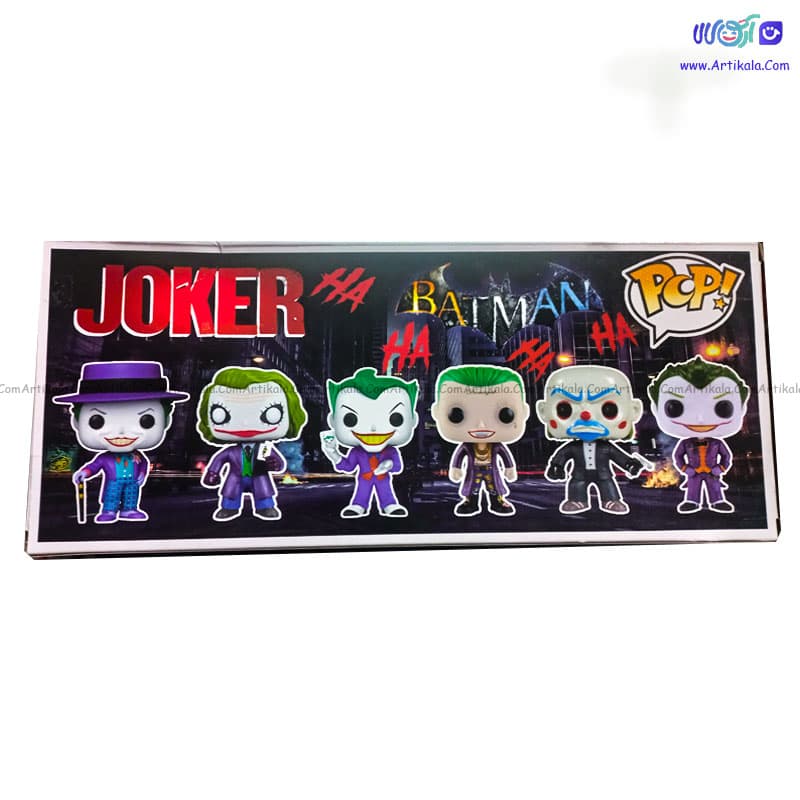 فیگور فانکو طرح جوکر بسته 4 عددی کد 1 — تصویر ۲