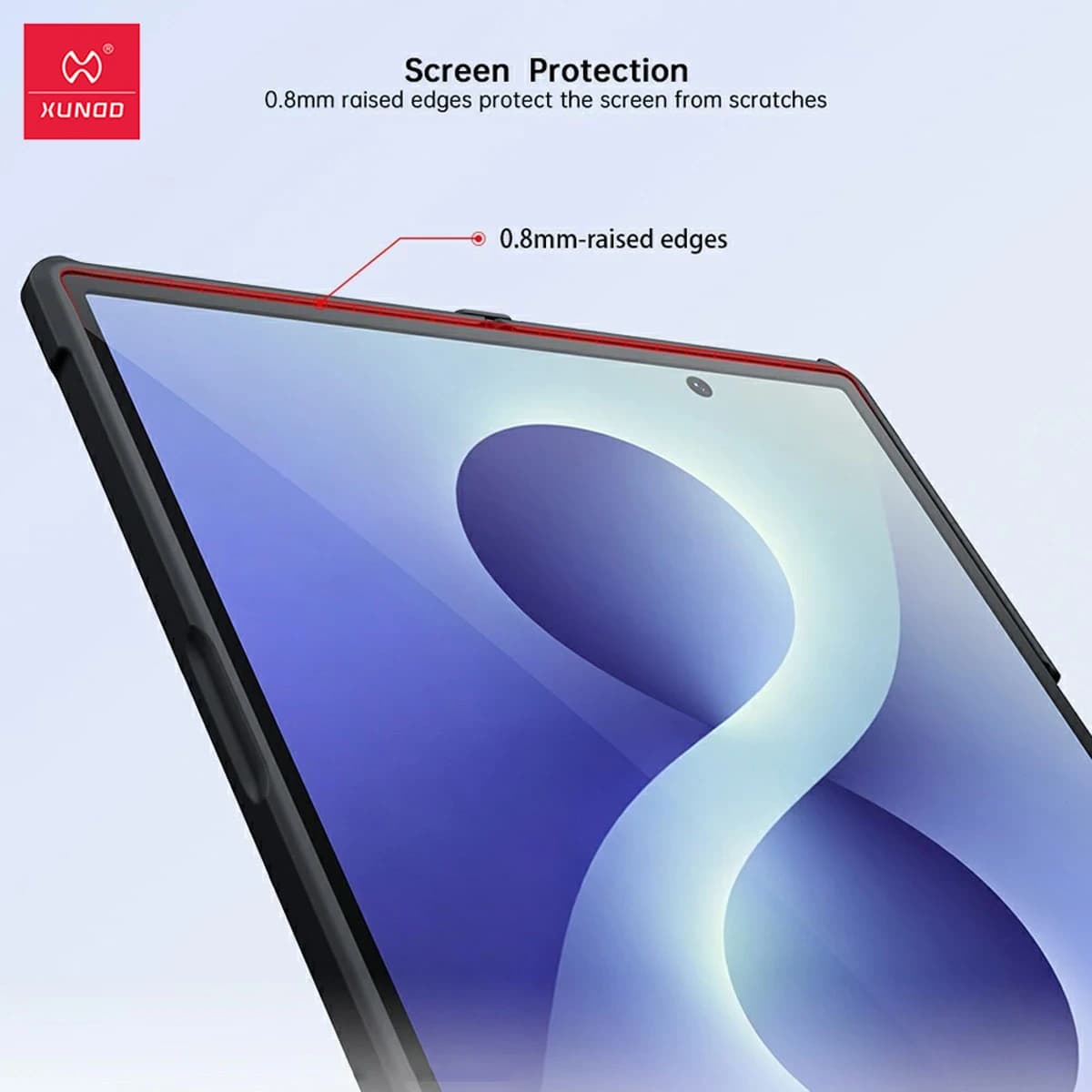 گارد کریستالی رینگ استند مگ سیف Galaxy Z Fold 8 Ultra مارک XUNDD سری Beatle Magnetic Holder — تصویر ۳
