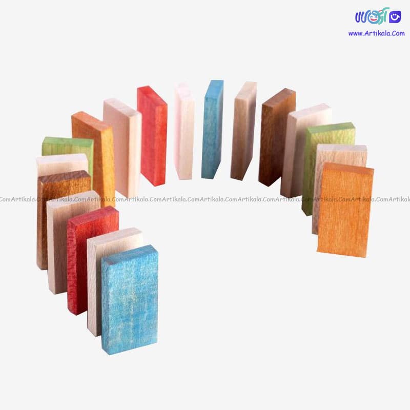 دومینو 100 قطعه چوبی سپتا — تصویر ۵