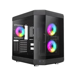 کیس گیمینگ گیم مکس HYPE Black — تصویر ۵