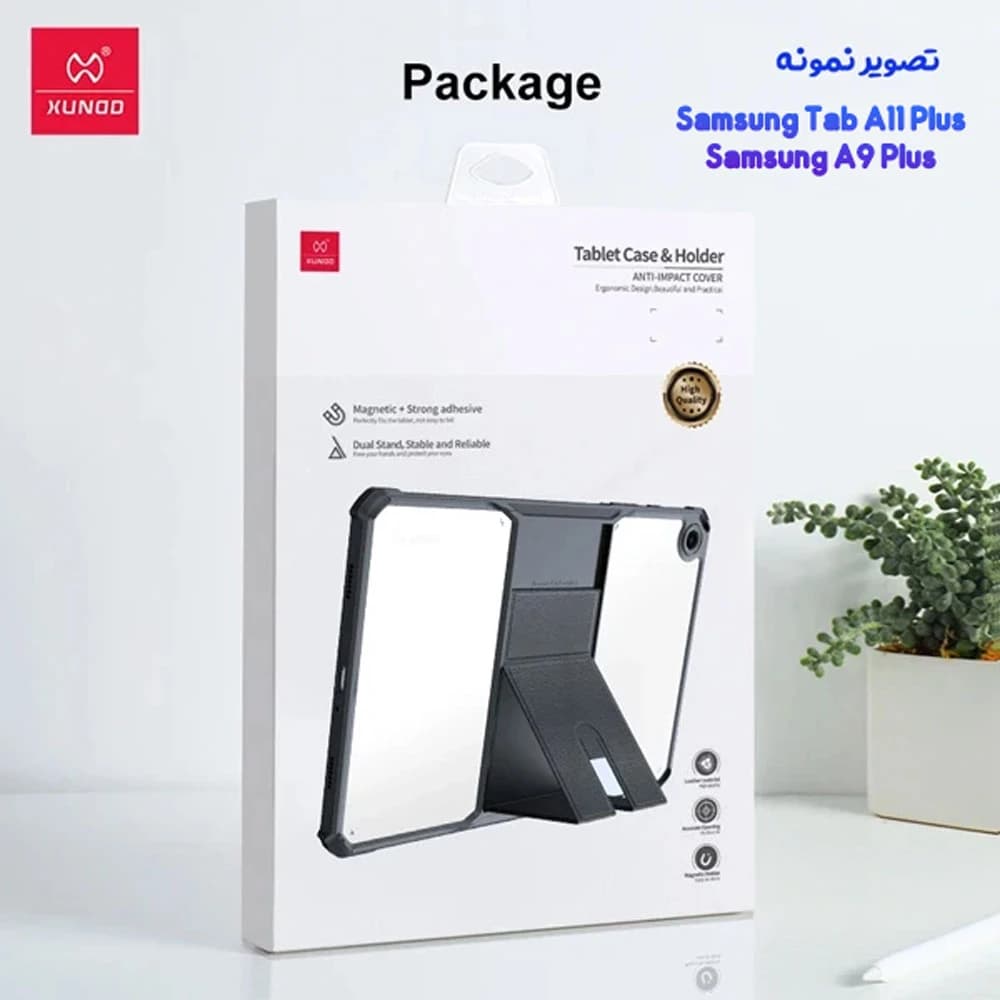 کریستال شیلد شفاف پایه دار تبلت Galaxy Tab A11 Plus ( 11 ) مارک XUNDD سری Beatle — تصویر ۶