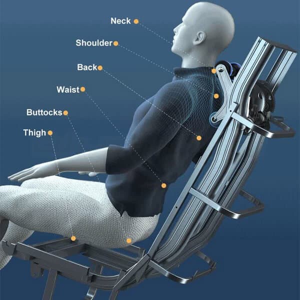 صندلی ماساژور ولف ریلکس مدل Wolf Relax R36 — تصویر ۷