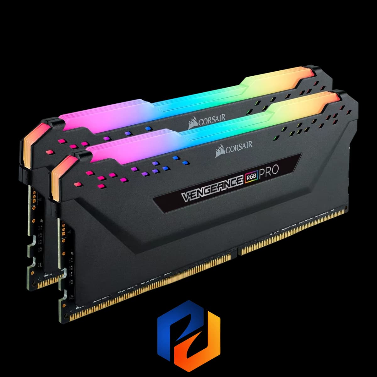 رم VENGEANCE® RGB PRO 32GB (2 x 16GB) DDR4 DRAM 4000MHz (استوک) — تصویر ۴