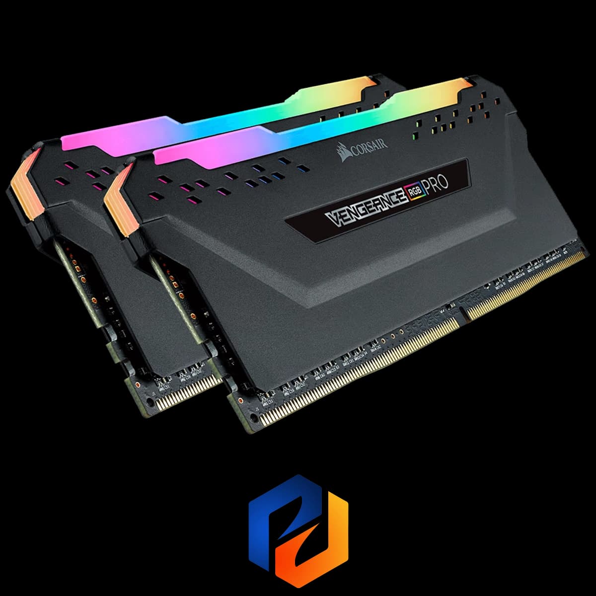 رم VENGEANCE® RGB PRO 32GB (2 x 16GB) DDR4 DRAM 4000MHz (استوک) — تصویر ۳