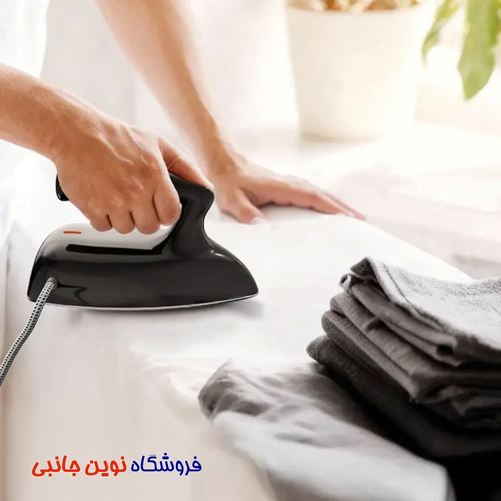 اتو بخار مسافرتی پرودو مدل Ironix Mini ا Porodo Lifestyle Ironix Portable Mini Iron Steamer with Bakelite Handle (تک / عمده) — تصویر ۱۰