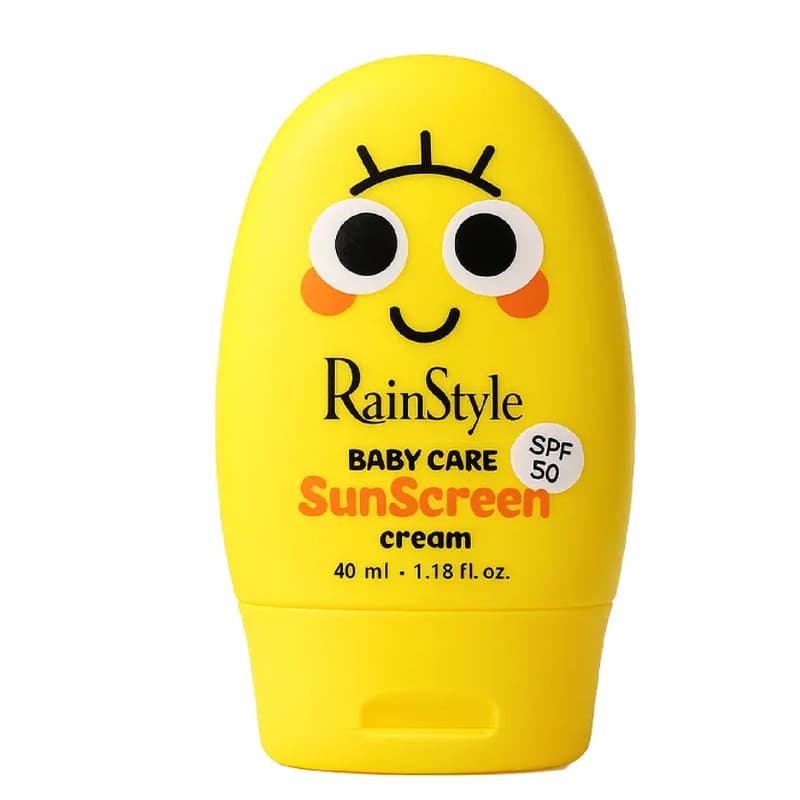 کرم ضد آفتاب بی رنگ کودکان مدل بیبی کر (Baby Care) با SPF50 رین استایل 40 میلی لیتر — تصویر ۳