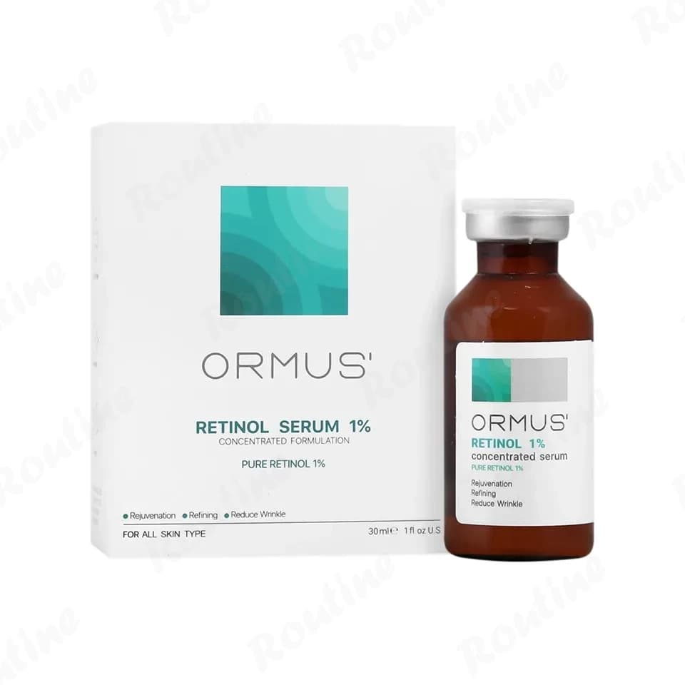 سرم ضد چروک رتینول 1 درصد (Retinol 1%) اورموس 30 میلی لیتر — تصویر ۳