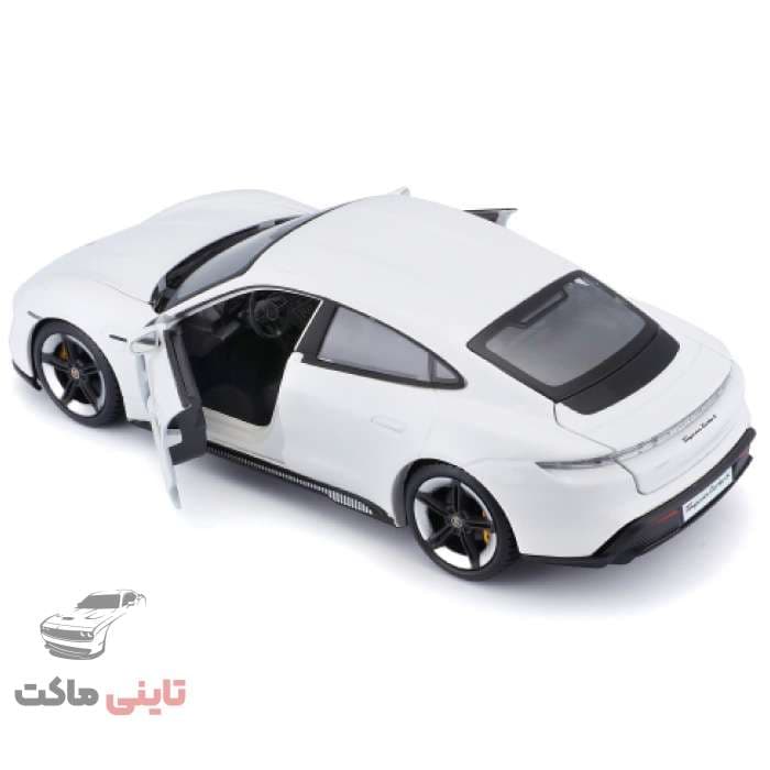 ماکت ماشین پورشه تایکان (Porsche Taycan) برند Bburago — تصویر ۸