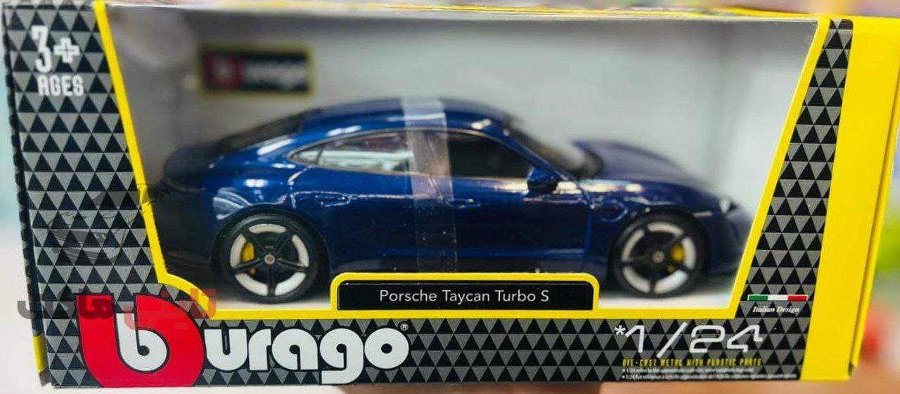 ماکت ماشین پورشه تایکان (Porsche Taycan) برند Bburago — تصویر ۶