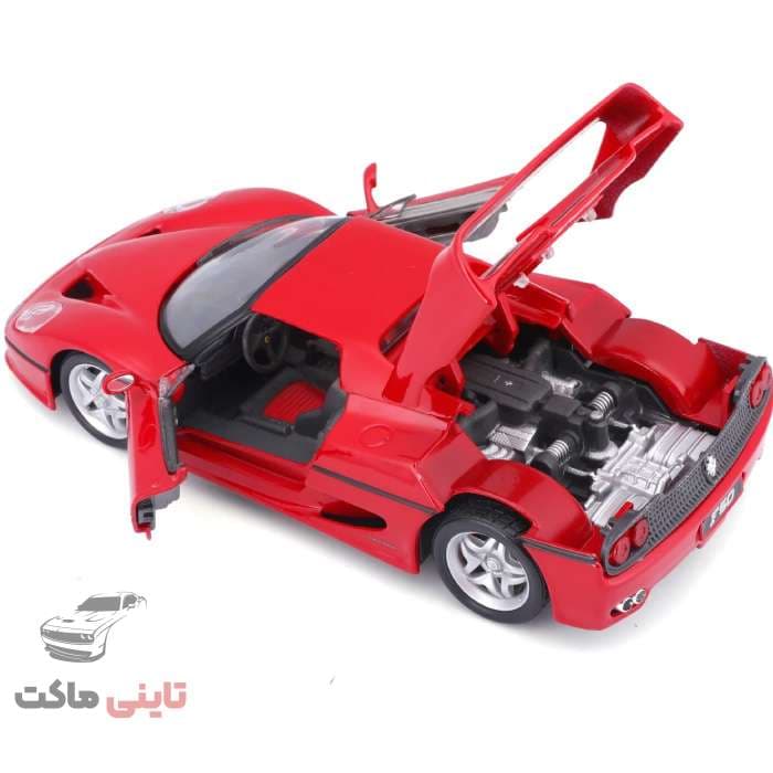 ماکت ماشین فراری Ferrari F50 برند Bburago — تصویر ۴