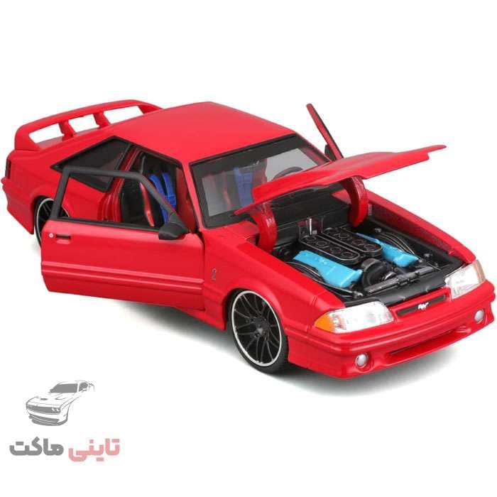 ماکت ماشین Ford Mustang SVT Cobra 1993 برند Maisto — تصویر ۸
