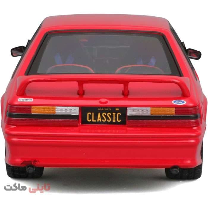 ماکت ماشین Ford Mustang SVT Cobra 1993 برند Maisto — تصویر ۹