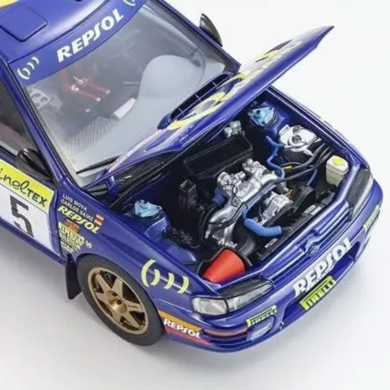 ماکت ماشین Subaru Impreza n5 C Rally Monte Carlo 1995 برند Kyosho — تصویر ۱۱
