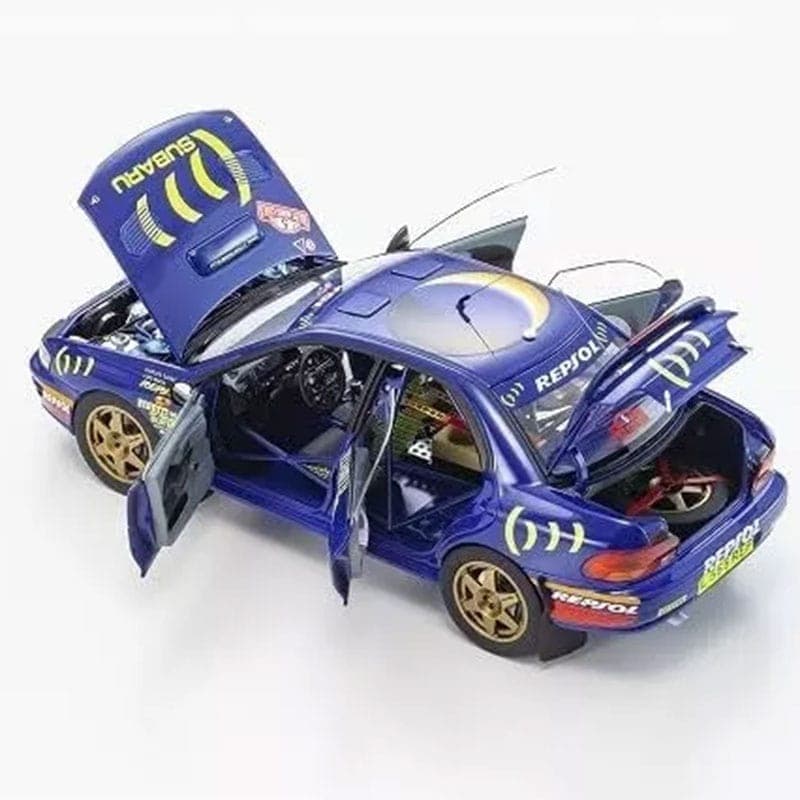 ماکت ماشین Subaru Impreza n5 C Rally Monte Carlo 1995 برند Kyosho — تصویر ۹
