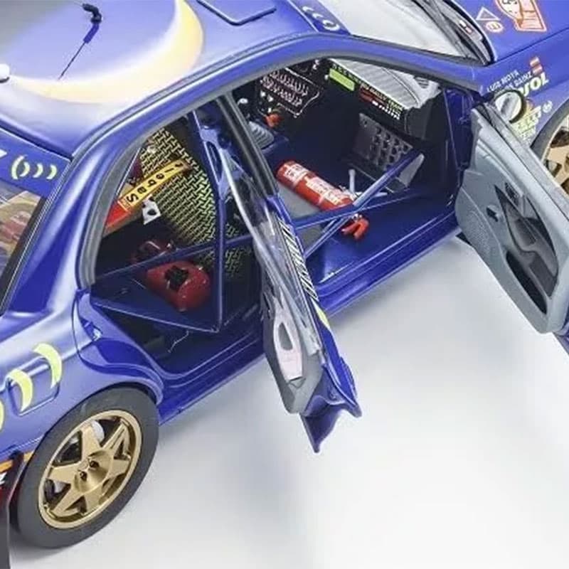 ماکت ماشین Subaru Impreza n5 C Rally Monte Carlo 1995 برند Kyosho — تصویر ۱۲
