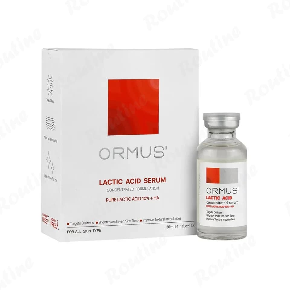 سرم لایه بردار لاکتیک اسید 10 درصد پلاس (Lactic Acid 10% Plus) اورموس 30 میلی لیتر — تصویر ۳